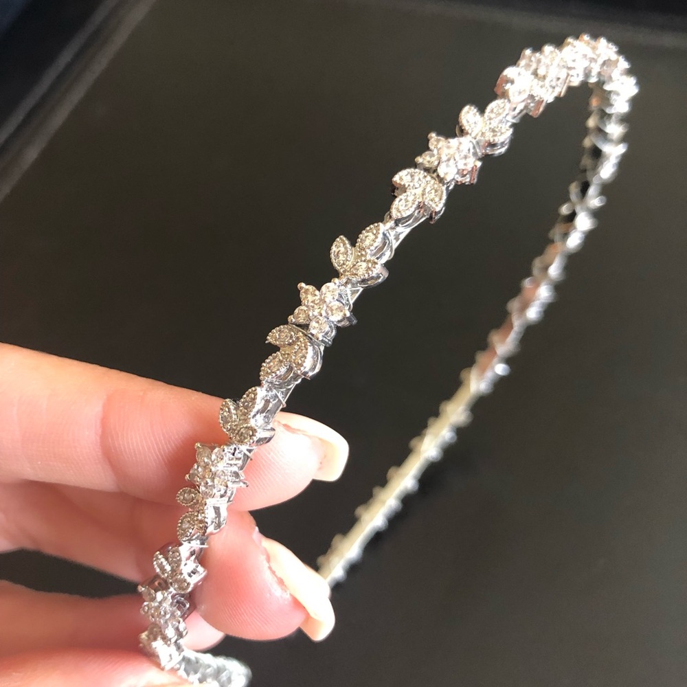 Custom wedding headband